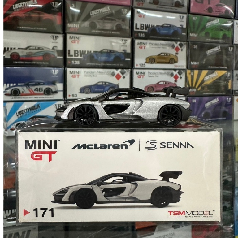 泡泡TOYS Mini GT 171 McLaren Senna  已拆含膠盒