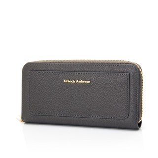【寧寧精品】臺中30年老店 金安德森 Kinloch Anderson【拉鍊牛皮女長夾】KA236103GYF 女長夾區
