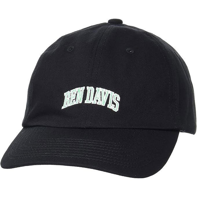 BEN DAVIS BDW-8638CL-71 COLLEGE CLASSIC CAP 字體 棒球帽 老帽 (黑x綠)