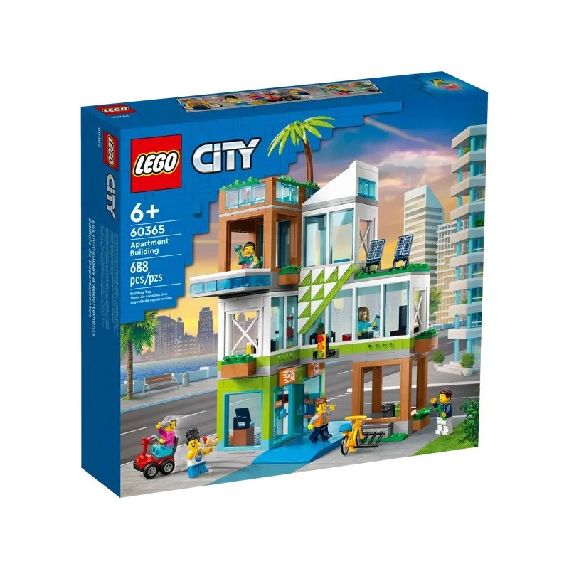 【夢想站】樂高 LEGO 60365 City 公寓大樓 樂高城市系列 生日禮物 樂高正版