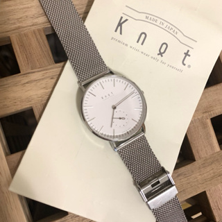 KNOT手錶手表 贈送三款同品牌的皮錶帶 日本質感手錶品牌 文青 低調時尚
