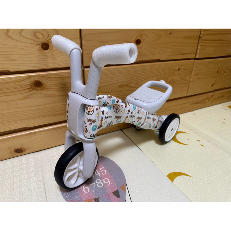 全新 比利時 寶寶 平衡車 滑步車 三輪車 兩輪車 二合一 玩具總動員 限量款
