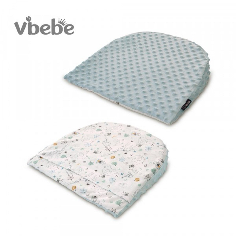 Vibebe 多功能天然乳膠斜背支撐枕/寶寶靠墊/三角靠枕/孕婦側睡托枕（二色）