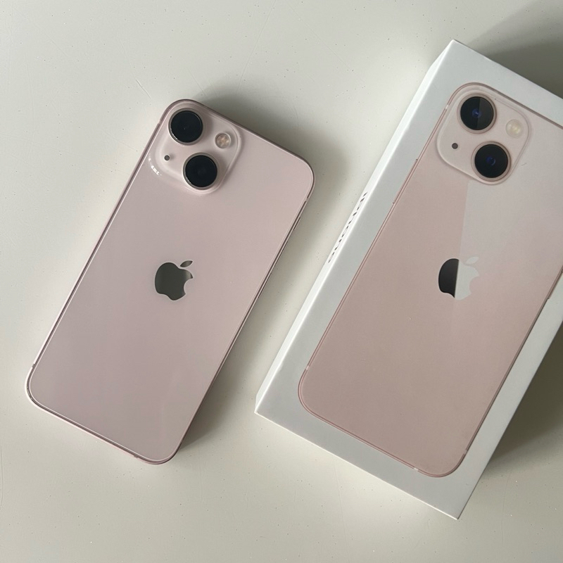 iPhone13mini 128g 粉紅色 5.4吋 iOS 17.4.1