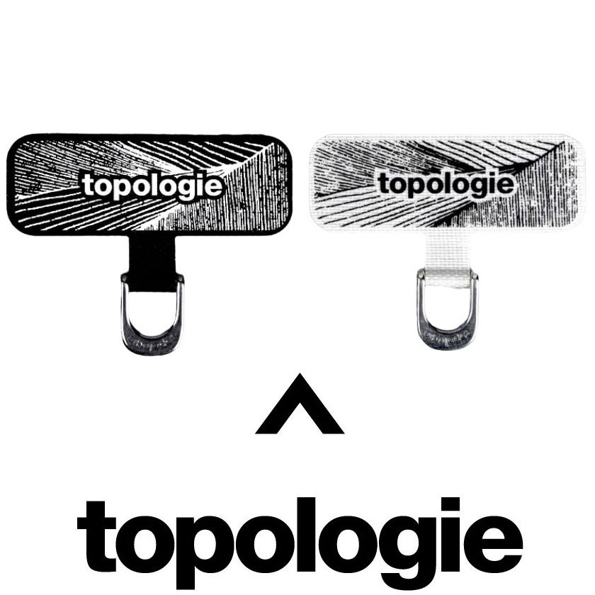 TOPOLOGIE - Phone Strap Adapter 手機 掛繩 夾片 / 固定片 (二色) 化學原宿