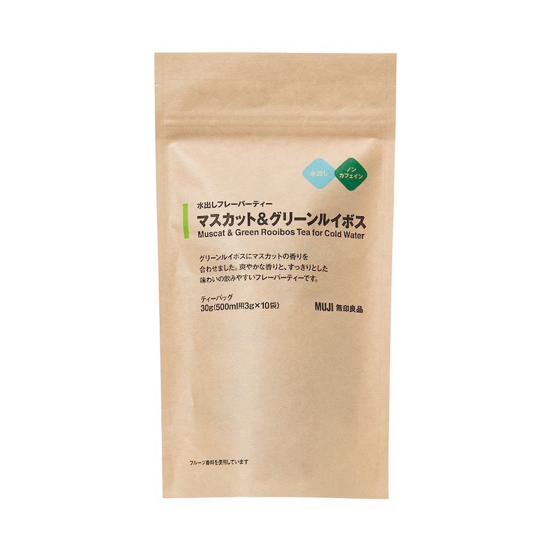 ★日本代購JP★ MUJI 無印良品 冷泡 麝香葡萄國寶茶 無咖啡因 冷泡茶 綠茶 麝香葡萄 國寶茶 博士茶 日版限定