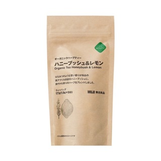 ★日本代購JP★ MUJI 無印良品 有機蜜樹&檸檬國寶茶 博士茶 有機 蜜樹 檸檬 茶葉 茶包 茶袋 日版限定 檸檬