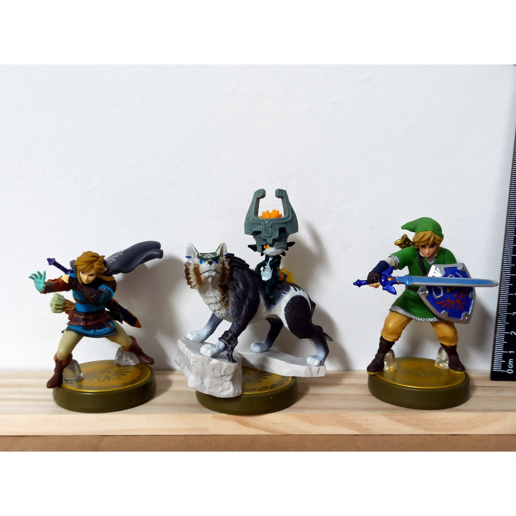 【果果鋪】任天堂 Switch amiibo 薩爾達傳說 林克 王國之淚、狼林克 狼化林克、禦天之劍 天空之劍│日版