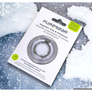 PureGear 普格爾 鋅合金 磁吸 指環支架 (附磁圈 貼片） 手機支架 𥔵吸支架