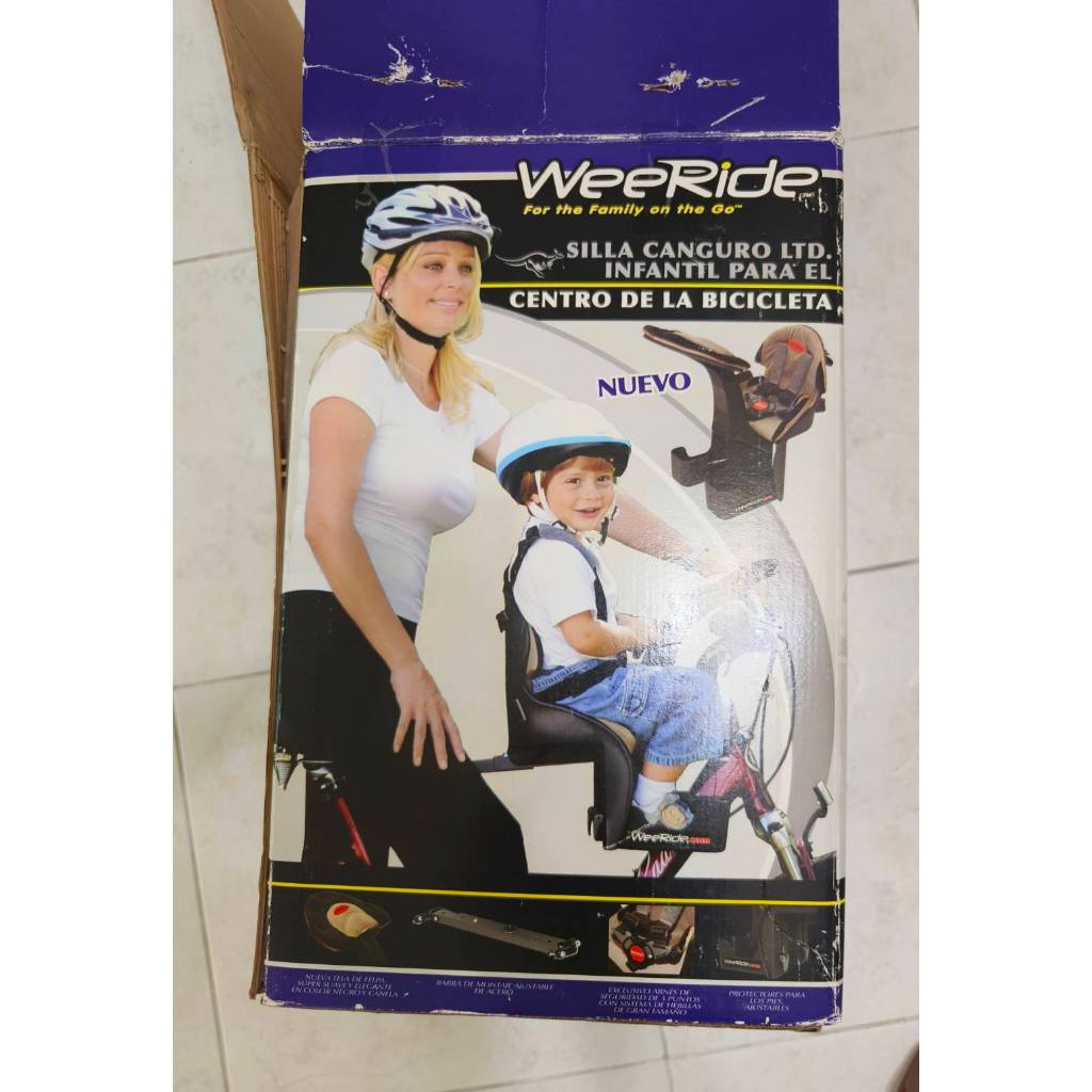 二手  WeeRide  袋鼠椅   自行車  兒童 安全座椅 (台北自取)