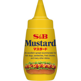 日本 S&B Mustard 黃芥末風味 調味醬
