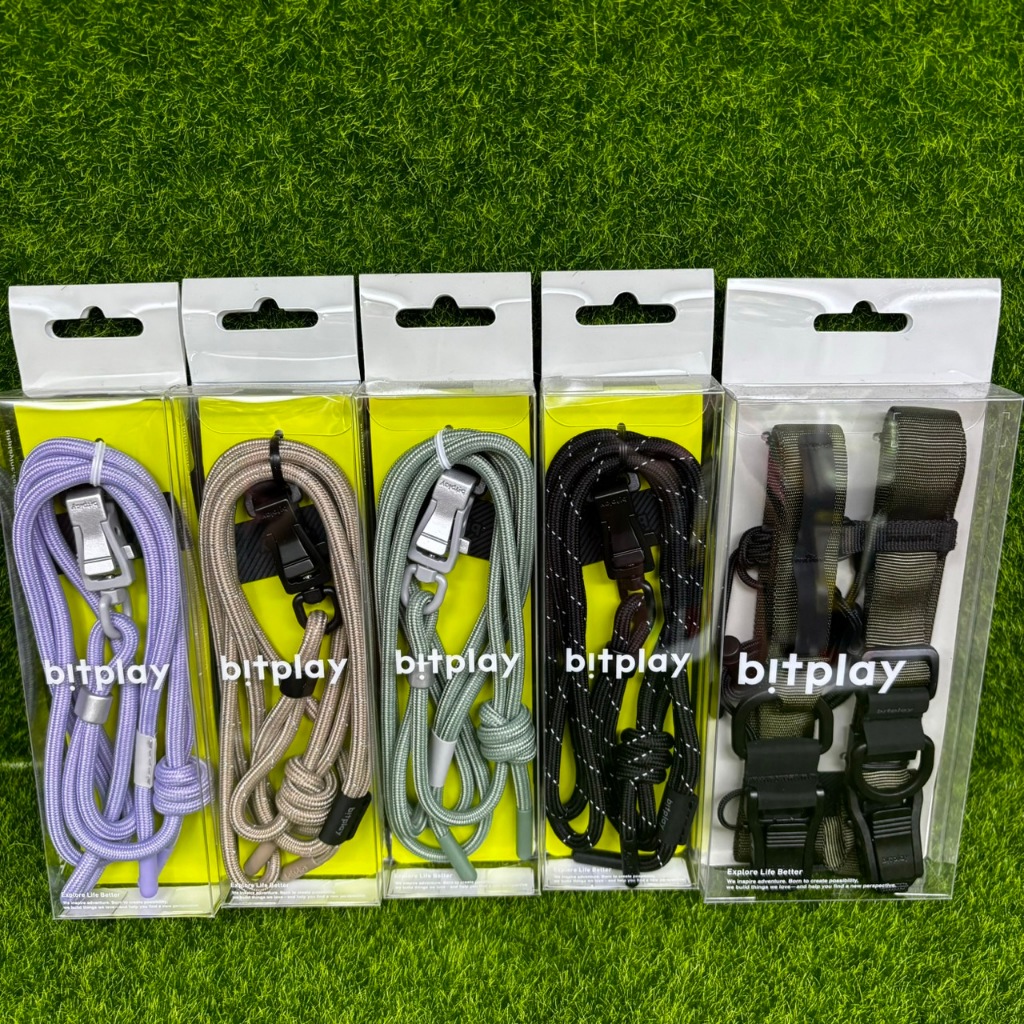 bitplay 多工機能背帶 (含掛繩通用墊片）6mm 撞色掛繩 手機掛繩 證件背帶 手機背帶 手機吊繩