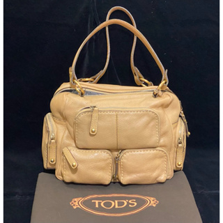 TOD'S【經典T Bag暢銷款】中型托特包