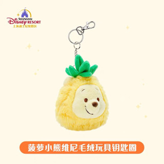 ✨全新現貨✨Disney 迪士尼 鳳梨 小熊維尼 娃娃 吊飾