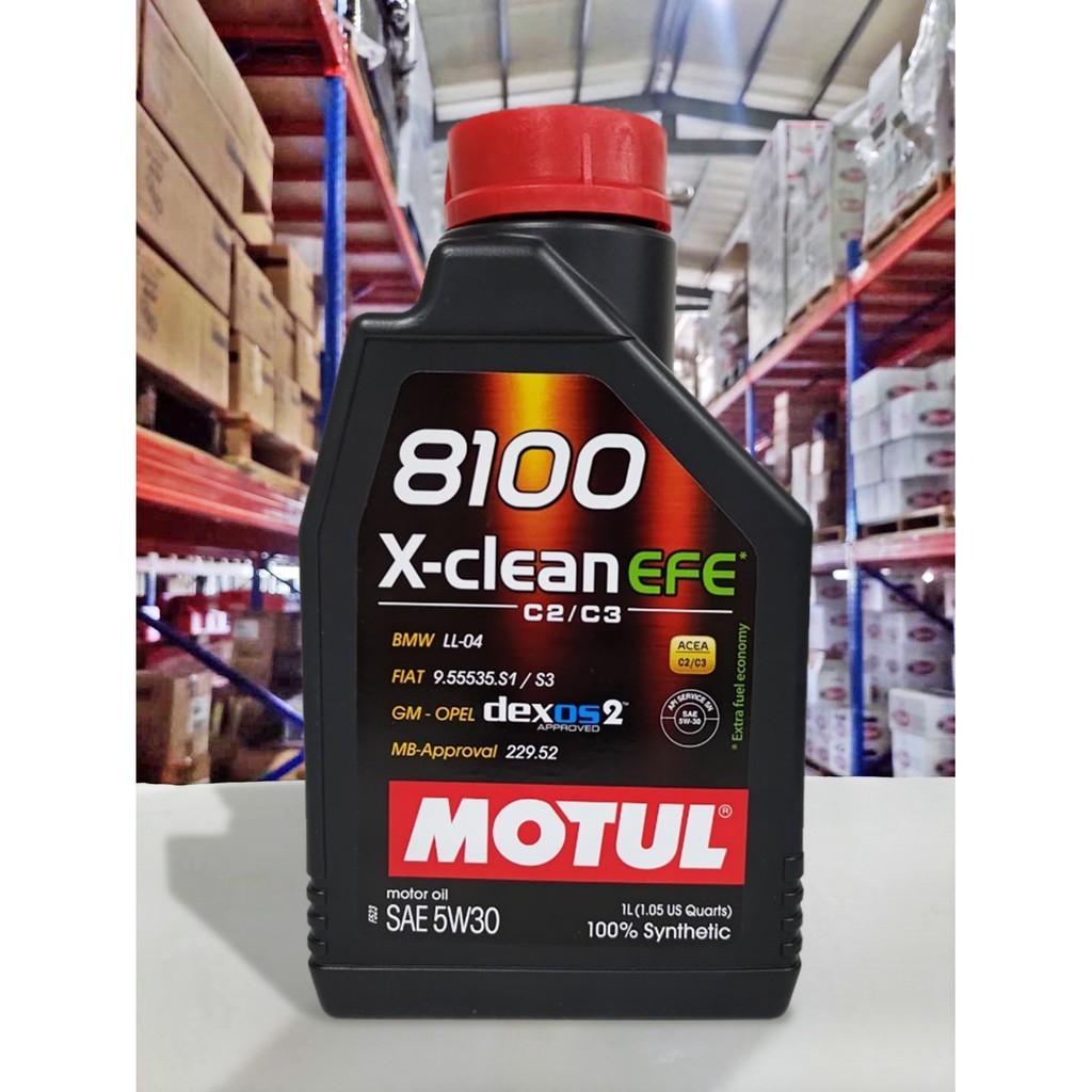 『油工廠』MOTUL 8100 X-Clean EFE 5w30 全合成 汽 柴油機油 MB 229.52 整箱賣場
