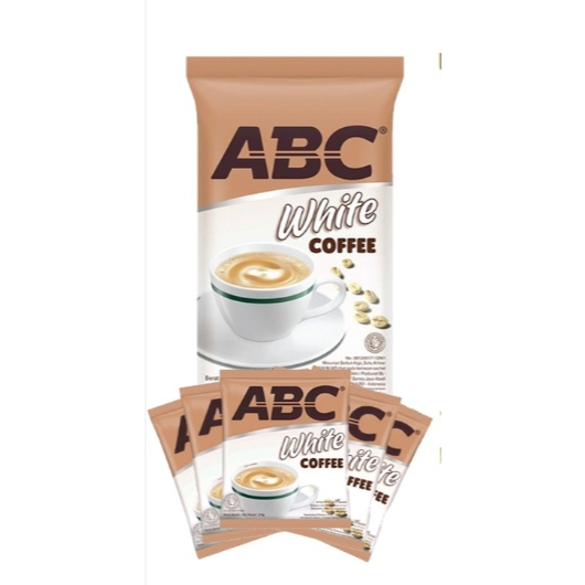 SK MART-【ABC】白咖啡 White Coffee krimer nabati 3 in 1 10*27g