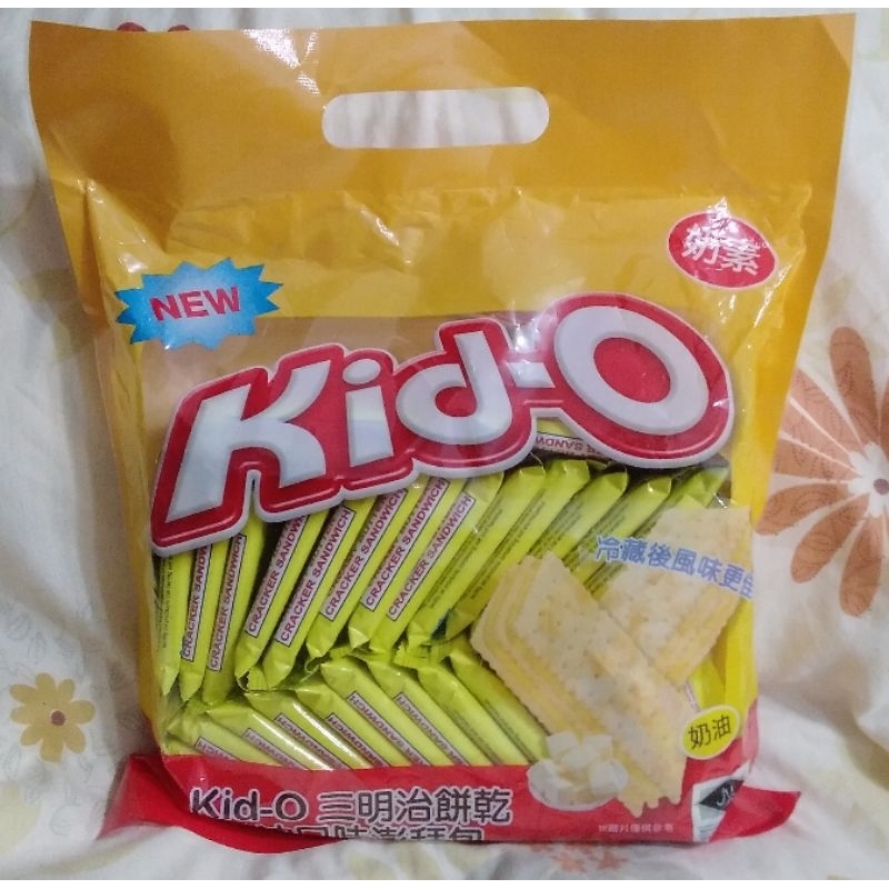 KID-O 三明治餅乾奶油口味澎湃包 即期品 (售完為止)