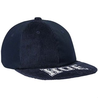 【HUF】241E10529F CLASSIC H PIN WHEEL 6 PANEL 拼布 六分割帽 (深藍色)