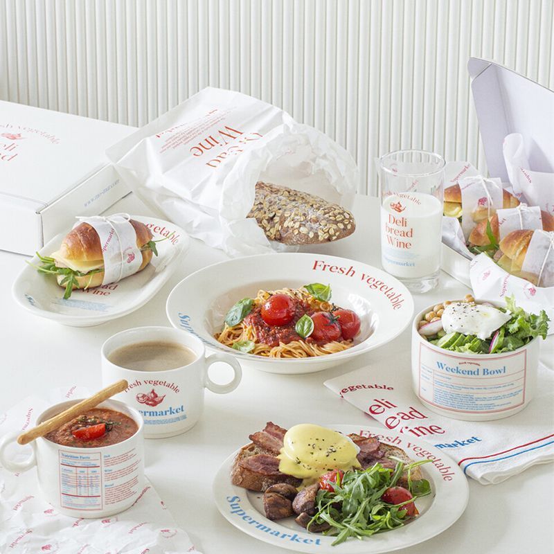 ❤川島❤ 韓式陶瓷餐盤 陶瓷盤 平盤 淺盤 深盤 圓盤 馬克杯 咖啡杯 魚盤 橢圓盤 菜盤 沙拉盤 早餐盤