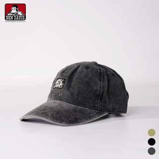 BEN DAVIS CANVAS LONG BRIM CAP 抗UV 水洗 LOGO 長簷 老帽 3色