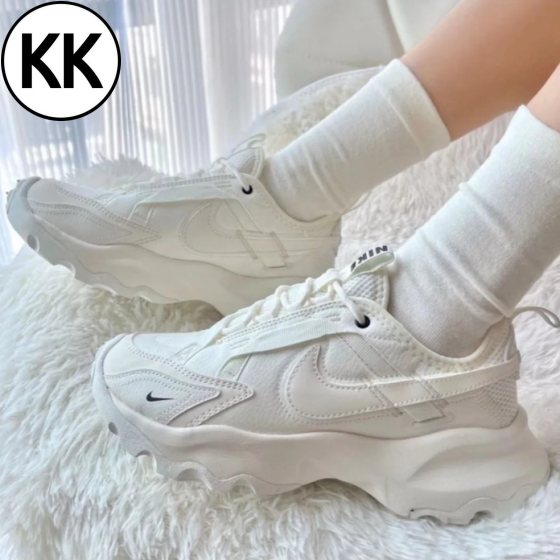 【KK代購】Nike TC7900 米白 小白鞋 男女款 運動鞋 休閒鞋 奶白 老爹鞋 厚底鞋 增高鞋