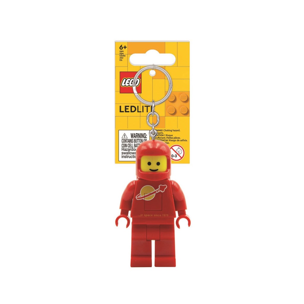 【高雄天利鄭姐】LGL-KE10HR LEGO樂高太空人鑰匙圈燈-紅色