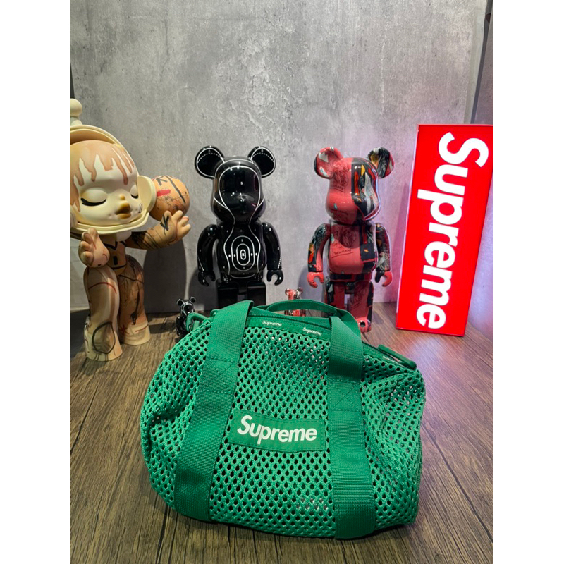 Supreme 23SS Mesh Mini Duffle Bag 洞洞小包 肩包 綠色