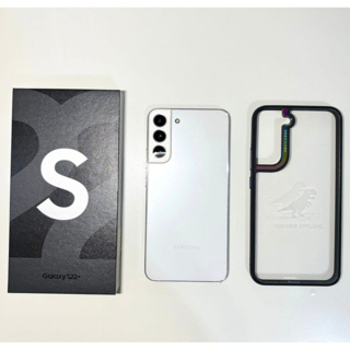 三星 Samsung Galaxy S22+ 白色 128G 機況品項佳 6.6吋智慧型手機 5G 附惡魔殼