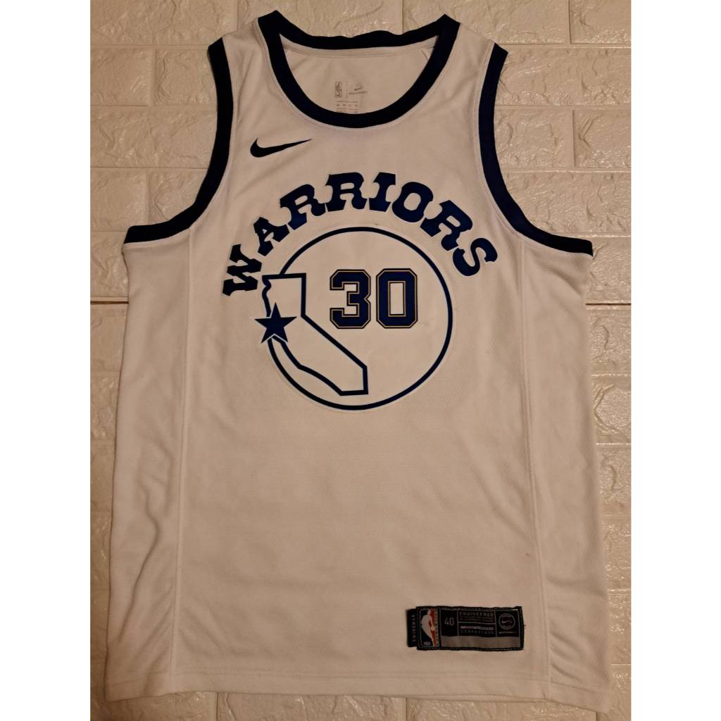 Stephen Curry 柯瑞 咖哩小子 NIKE NBA 美國職籃 金洲勇士隊球衣 耐吉 Jersey籃球衣 XS號