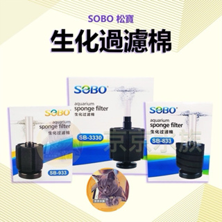 SOBO 松寶 水妖精生化過濾棉 圓形 扇形 生化過濾器 迷你型 生化棉 過濾棉 過濾