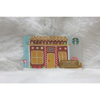 星巴克 STARBUCKS 美國 2016 6128 聖誕 薑餅屋 隨行卡 儲值卡 星巴克卡