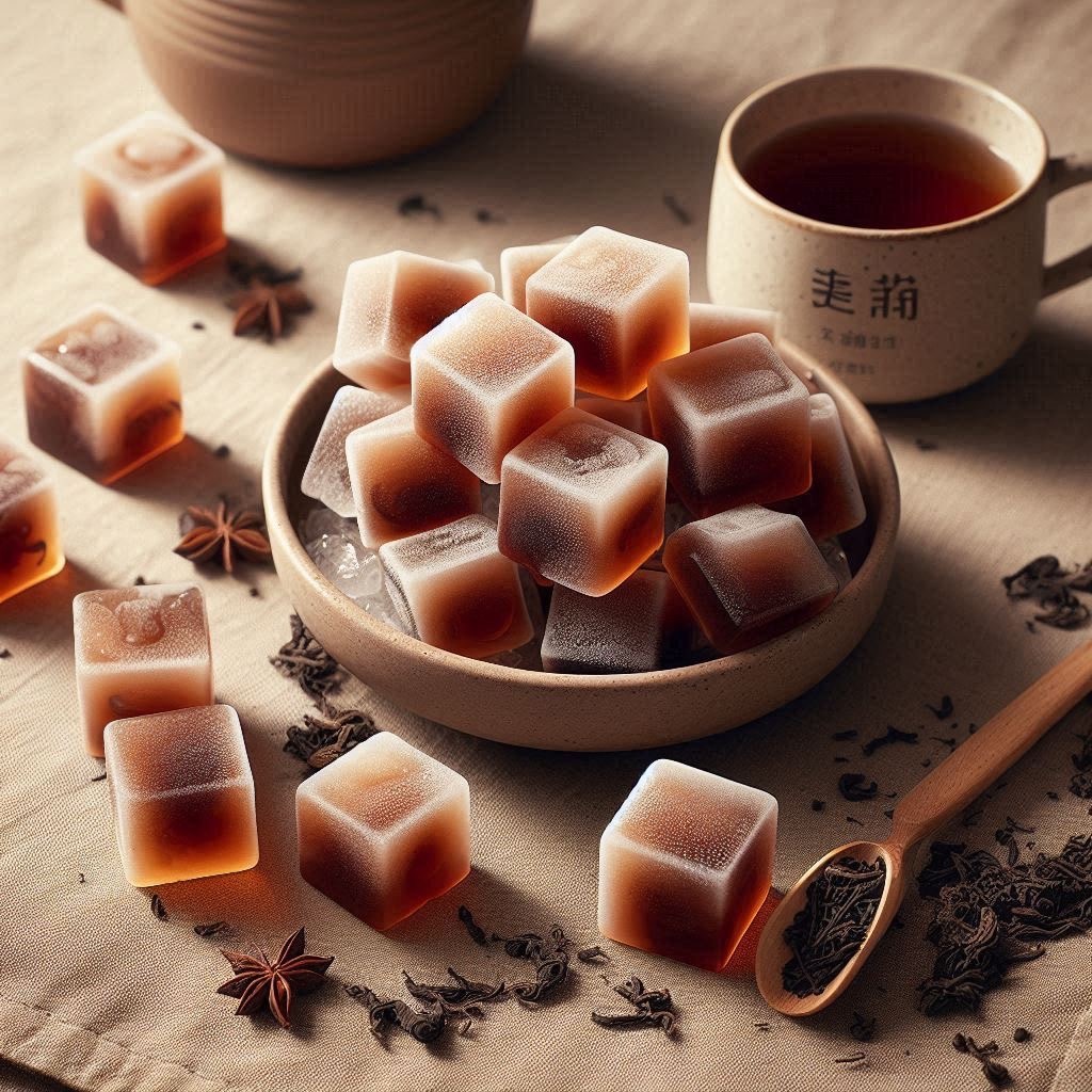 【請勿直接下單】【紅茶骰子冰磚】 每顆8立方公分 使用 東爵紅茶 包 及 日本三溫糖 及沖繩黑糖蜜 冷凍製冰