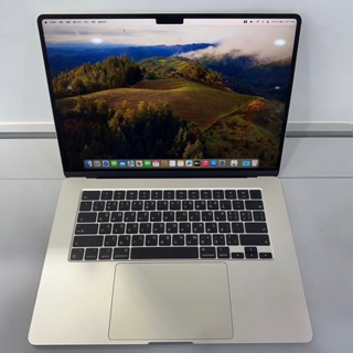 Apple 蘋果 MacBook Air 15吋 M2 256G 星光色(展示機福利品保固到113/7/26)