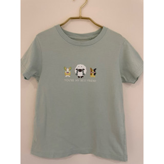 【二手】Uniqlo UT印花T恤 Pokémon 童裝 短袖上衣 110公分
