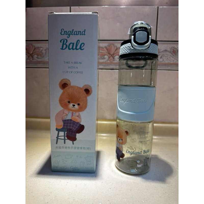 英國貝爾熊手提 無毒健康水瓶730ml
