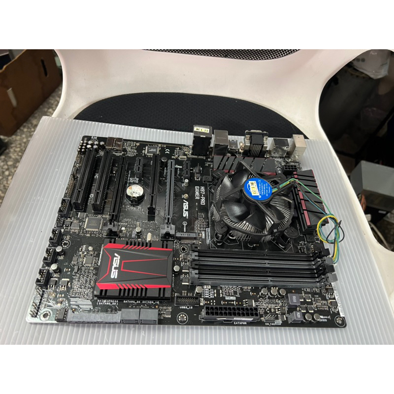 電腦雜貨店～ASUS 華碩H97-PRO GAMING 主機板 1150腳位 二手良品 $1499