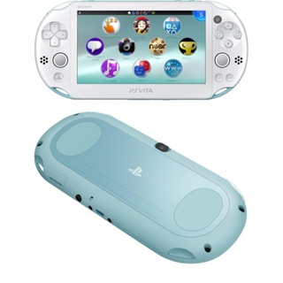 近全新 Sony PSV PS Vita 藍白色 限定機 PCH-2000ZA14 日本進口 Playstation
