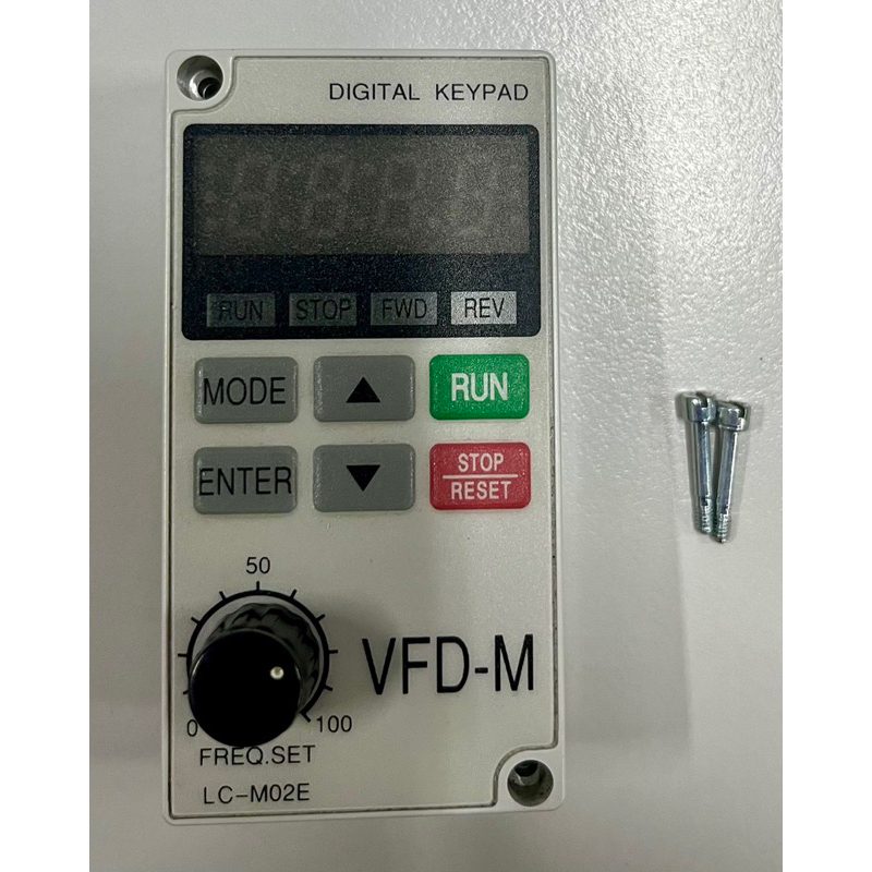 台達 原廠正品（二手良品）VFD-M 變頻器 控制操作面板 LC-M02E