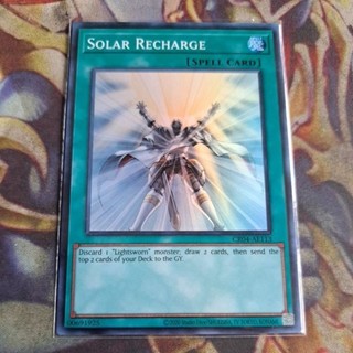 卡片屋 遊戲王 亞英亮面 太陽能轉換 CR04-AE113