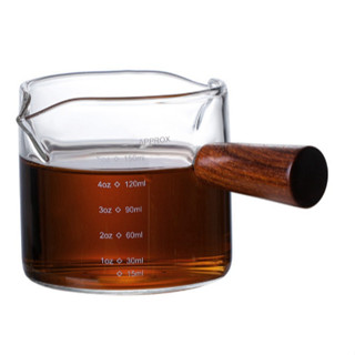 玻璃咖啡杯 濃縮咖啡杯 刻度玻璃杯 150-350ml耐熱玻璃杯