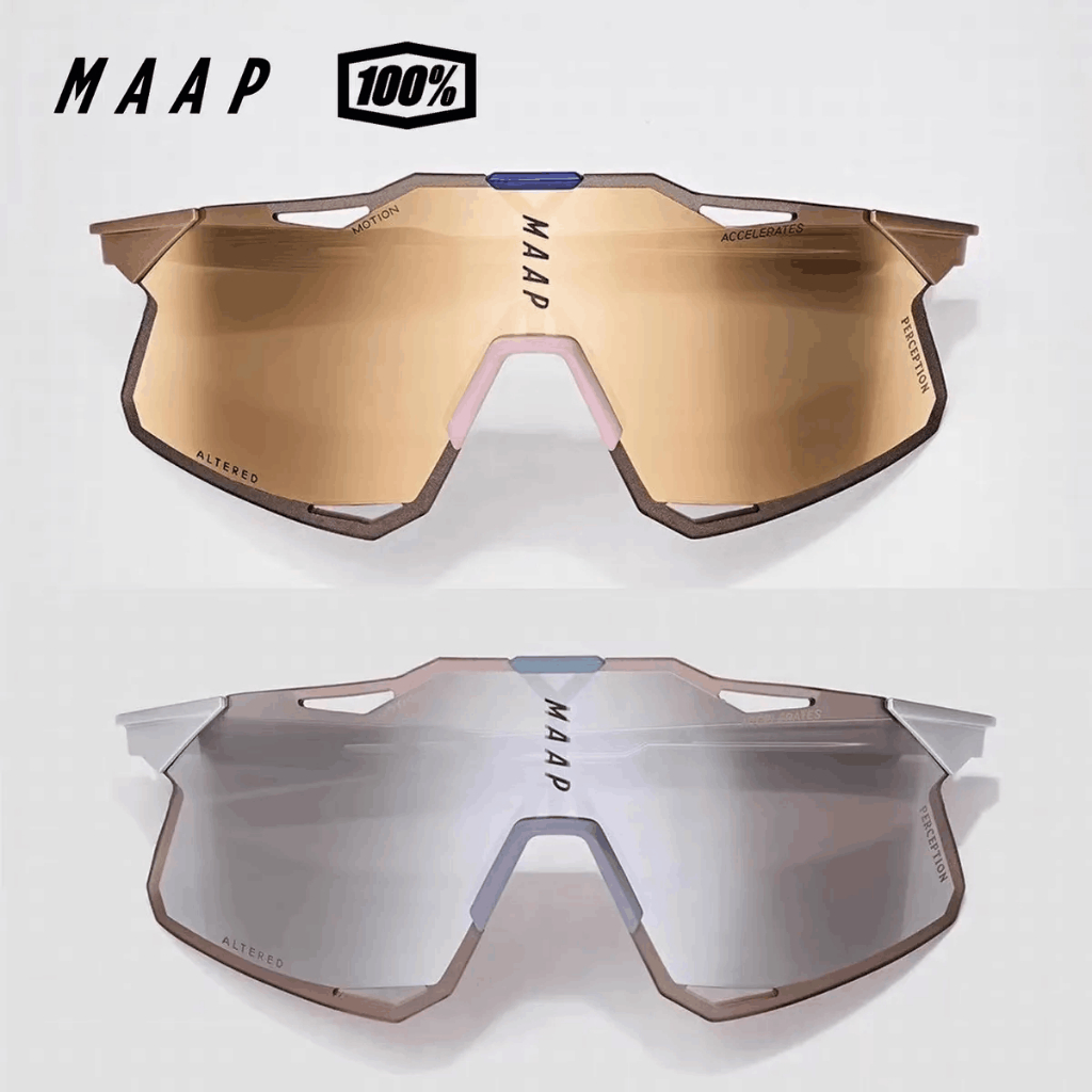 MAAP聯名100% Hypercraft超輕騎行眼鏡 變色偏光眼鏡 防風眼鏡 自行車風鏡 戶外眼鏡 護目鏡 風鏡