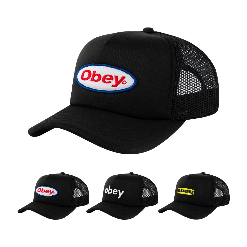OBEY 卡車帽 LOWERCASE / CHISEL / DIRECT TRUCKER 網帽【TCC】