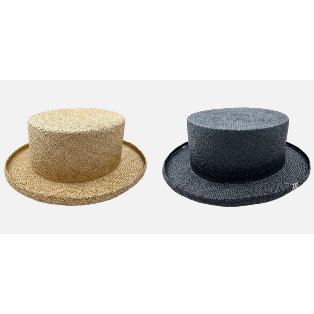 HUNTISM - 圓頂 編織紳士帽 (2色可選)【Culture】