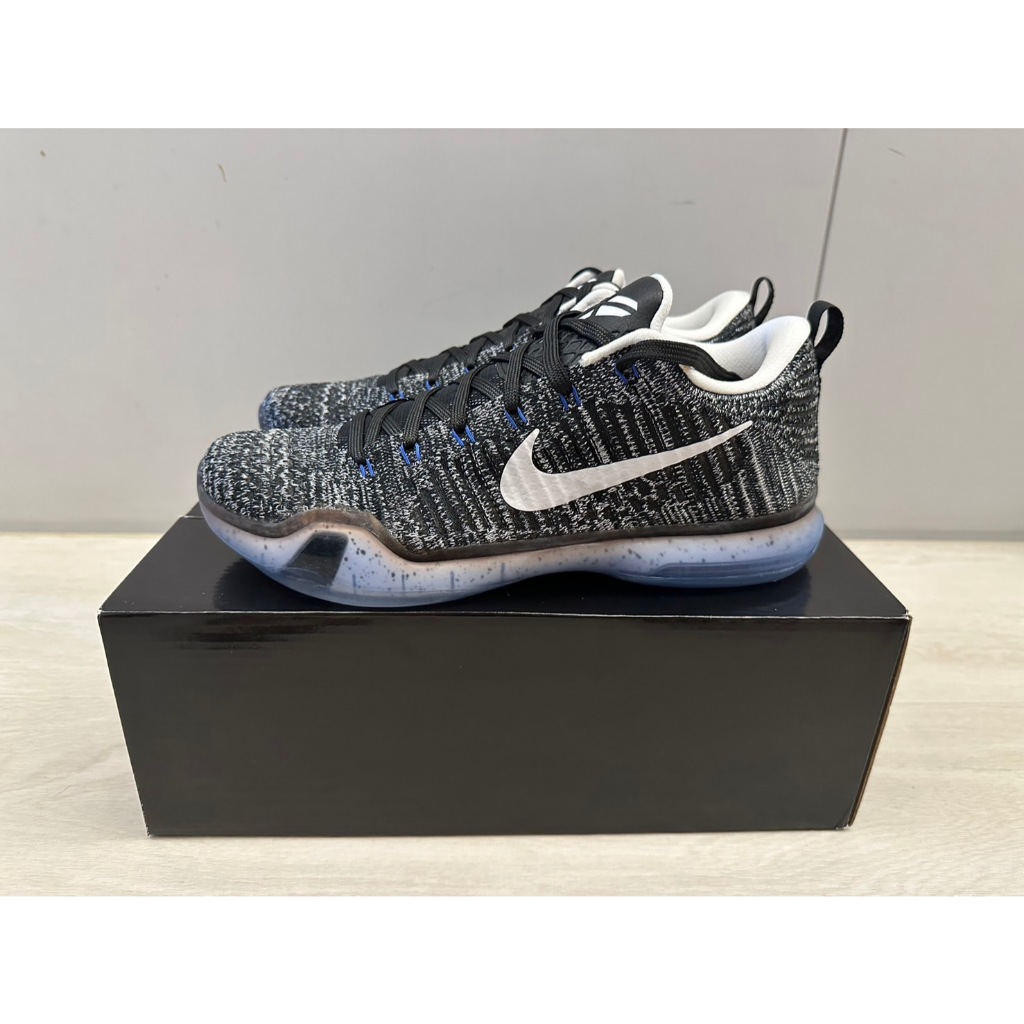 【S.M.P】Nike Kobe 10 Elite HTM Oreo 805937‑010