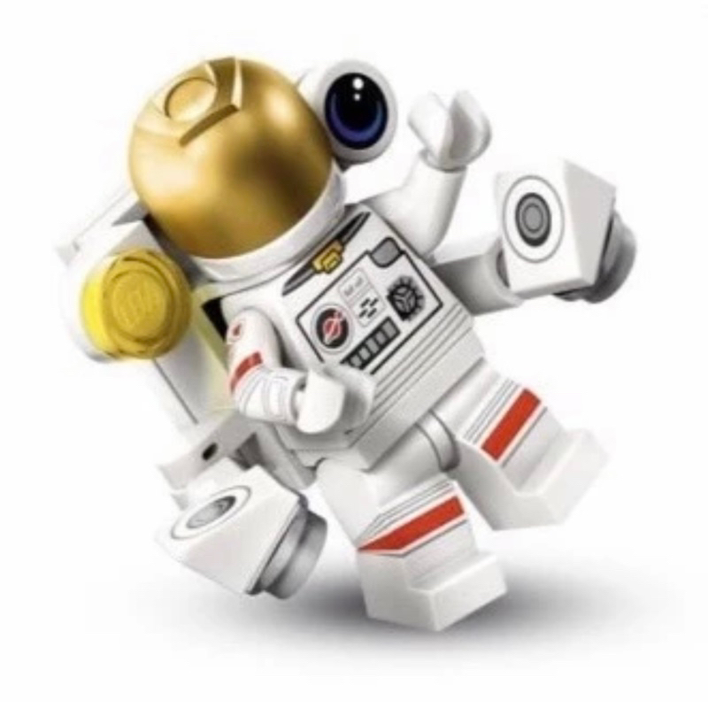 LEGO 樂高 71046 第26代人物包 1號 太空人