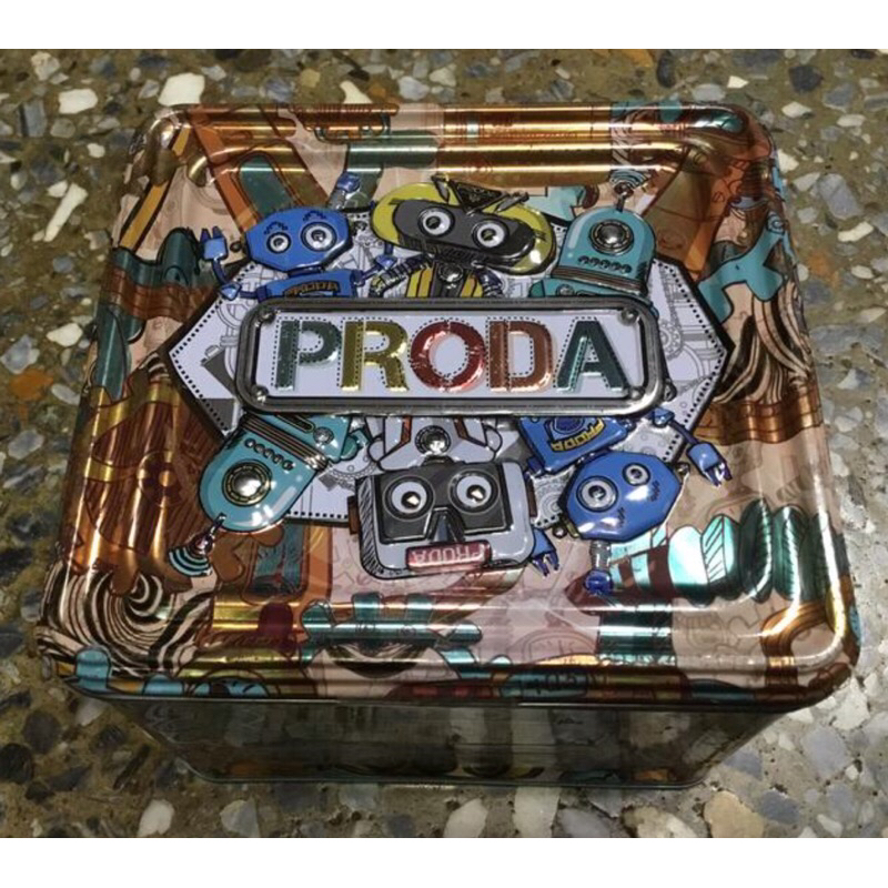 [九尾妖姬] 正版 現貨 PRODA PD-888 激光 藍芽 運動 耳機 5.0 立體聲 TWS 方盒 鐵盒音響