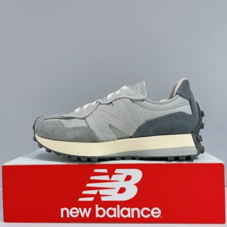 New Balance NB 327 男女款 灰色 D楦 皮革 麂皮 復古 運動 休閒鞋 U327WGC