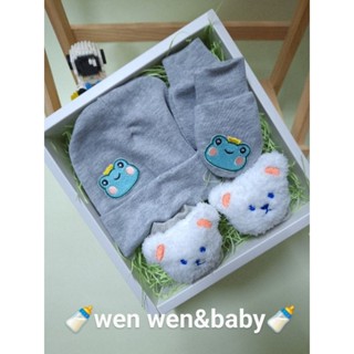 嬰兒，新生兒，寶寶彌月手提禮盒組(wen wen&baby)現貨