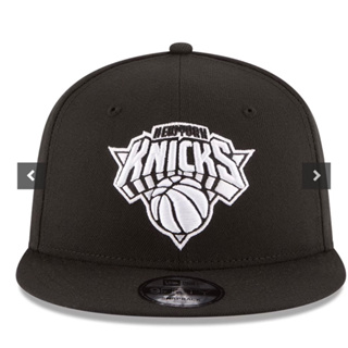 紐約尼克New Era白色logo 9FIFTY SnapBack 可調式棒球帽 潮流帽 NBA