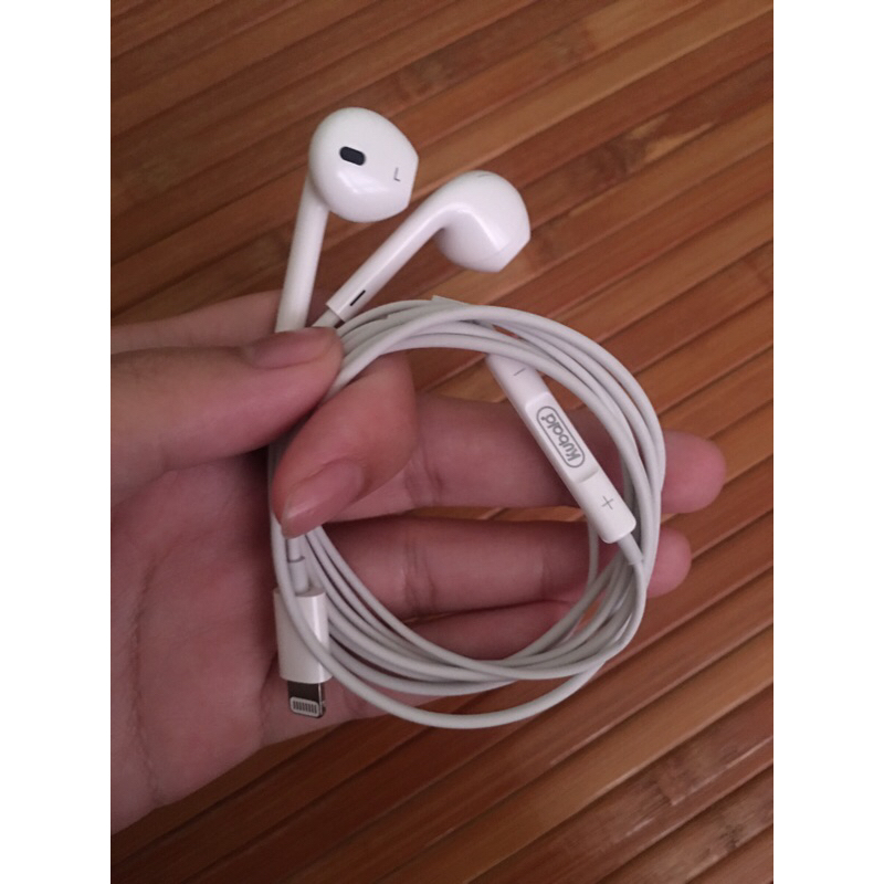 【二手】Apple Lightning 線控麥克風耳機 (含原廠芯片,無需連接藍芽)
